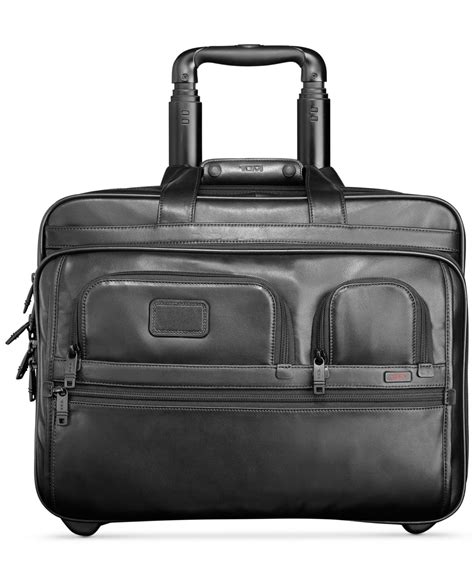 When Tumi was acquired by Samsonite International in 2004, the company discontinued its lifetime warranty; since then, the service level has decreased. . Tumi roller briefcase